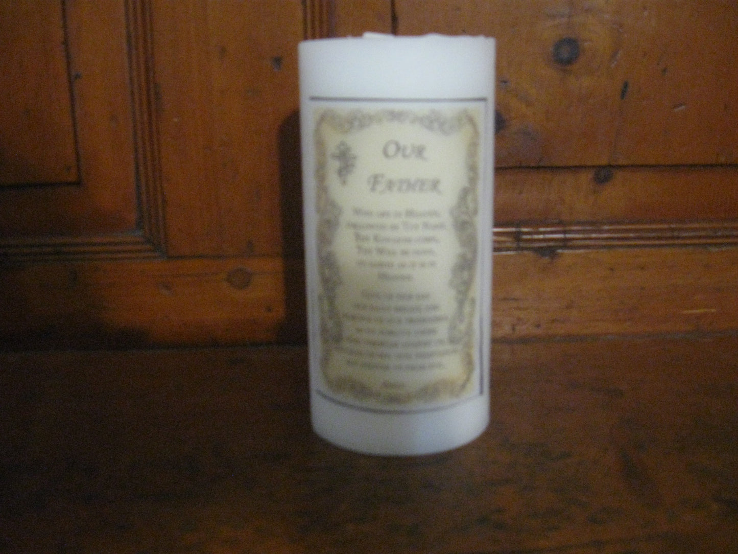 THE LORD'S PRAYER Candle