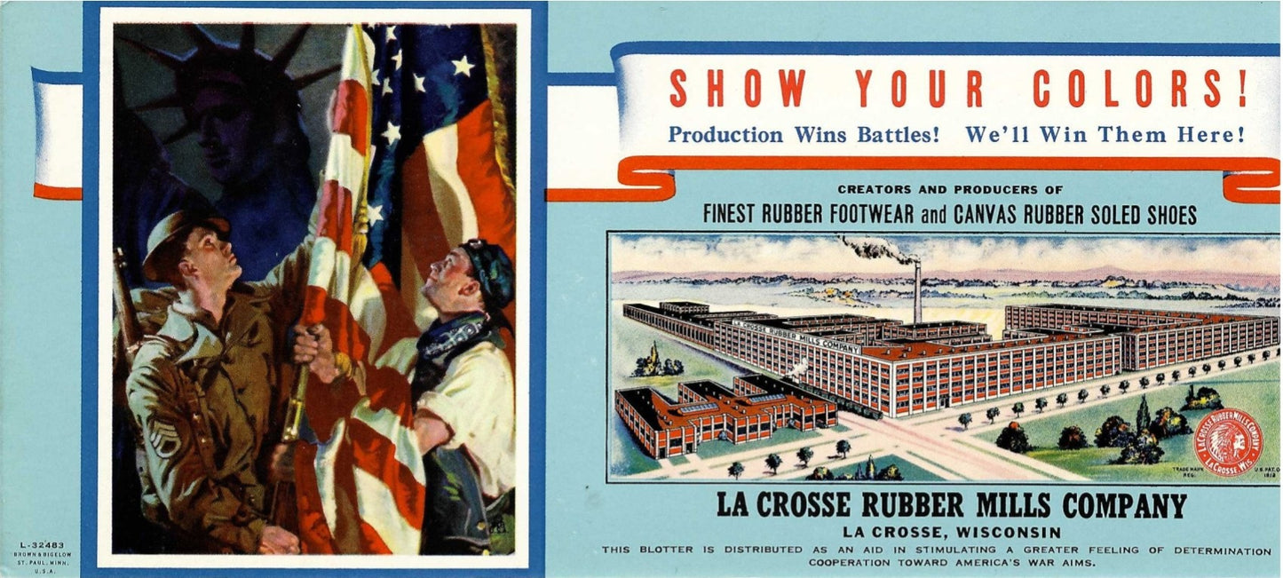 WW2 American Advertisement Posting of the Flag