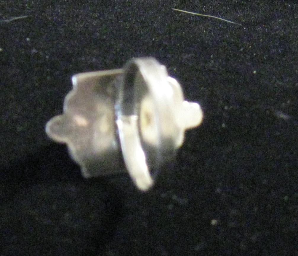 Vintage 1940's Red Coral and Sterling Ring