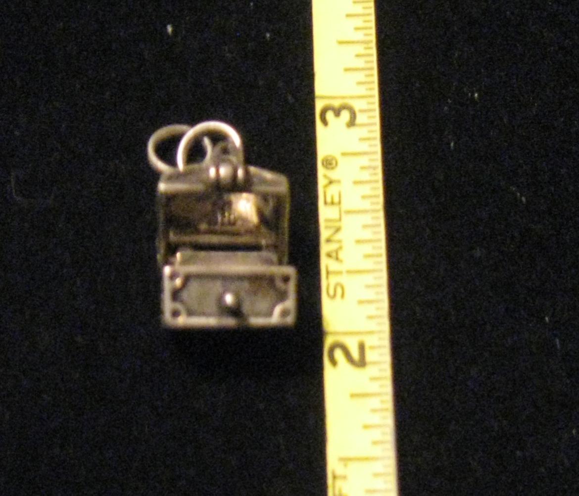 Vintage Treasure Box Charm