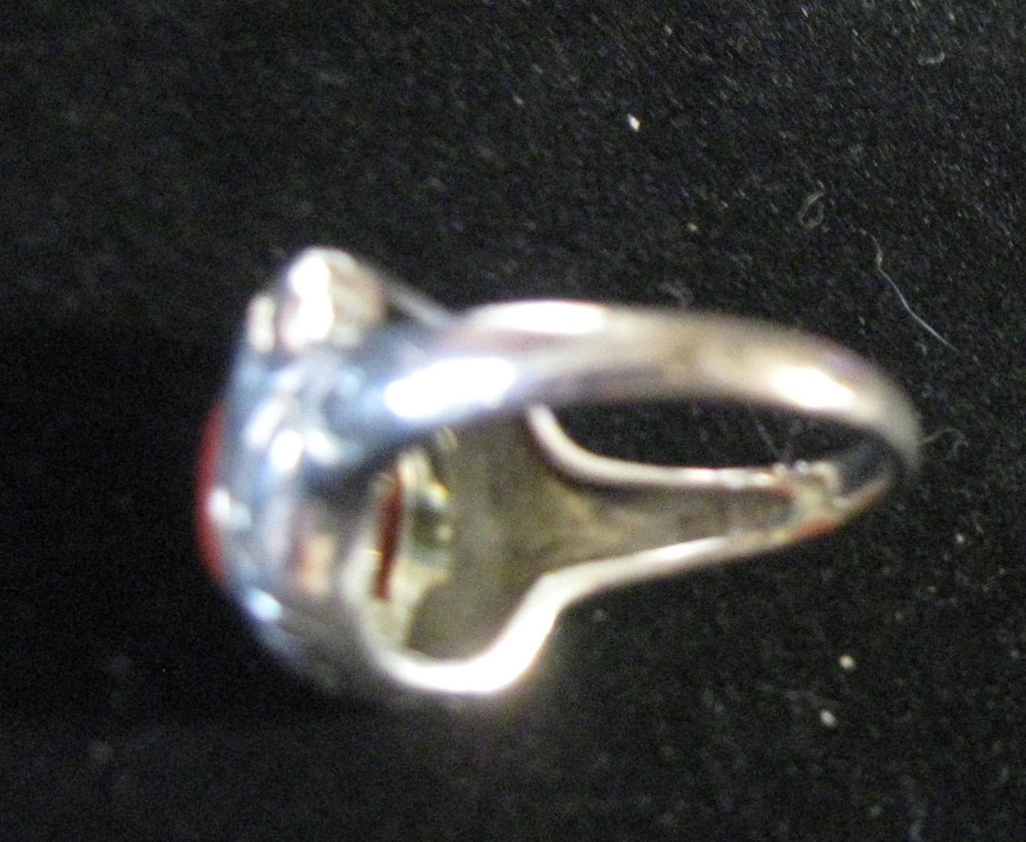 Man's Red Coral Ring