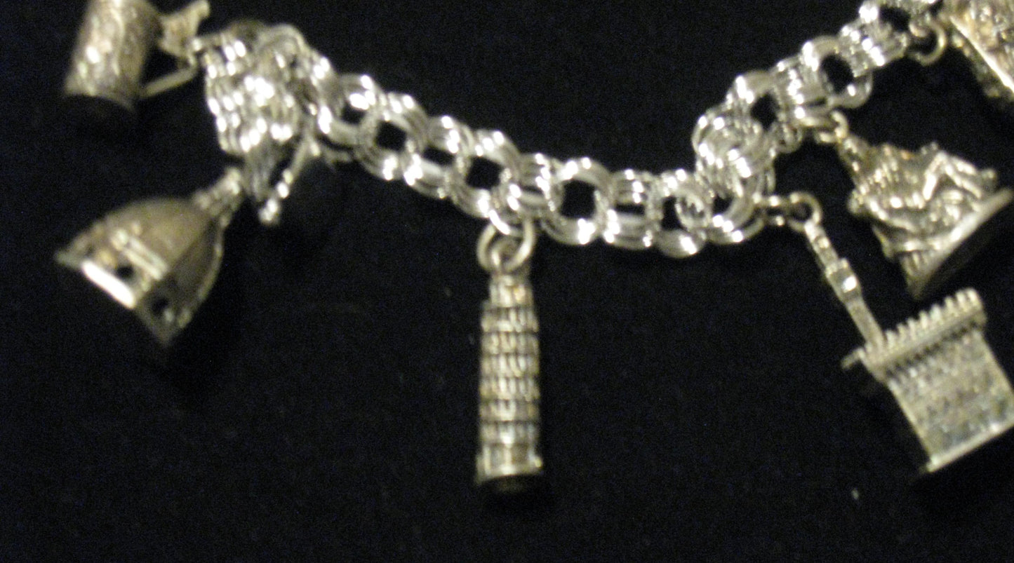 Vintage European Charm Bracelet