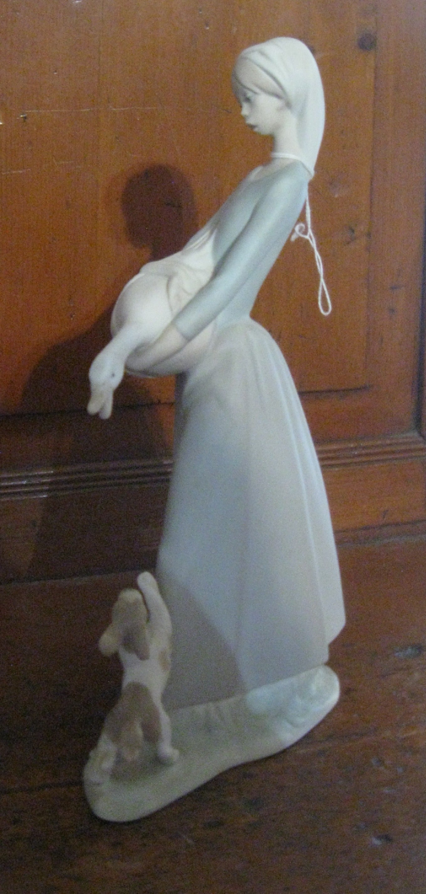 Lladro "Girl with Goose and Dog" #4866