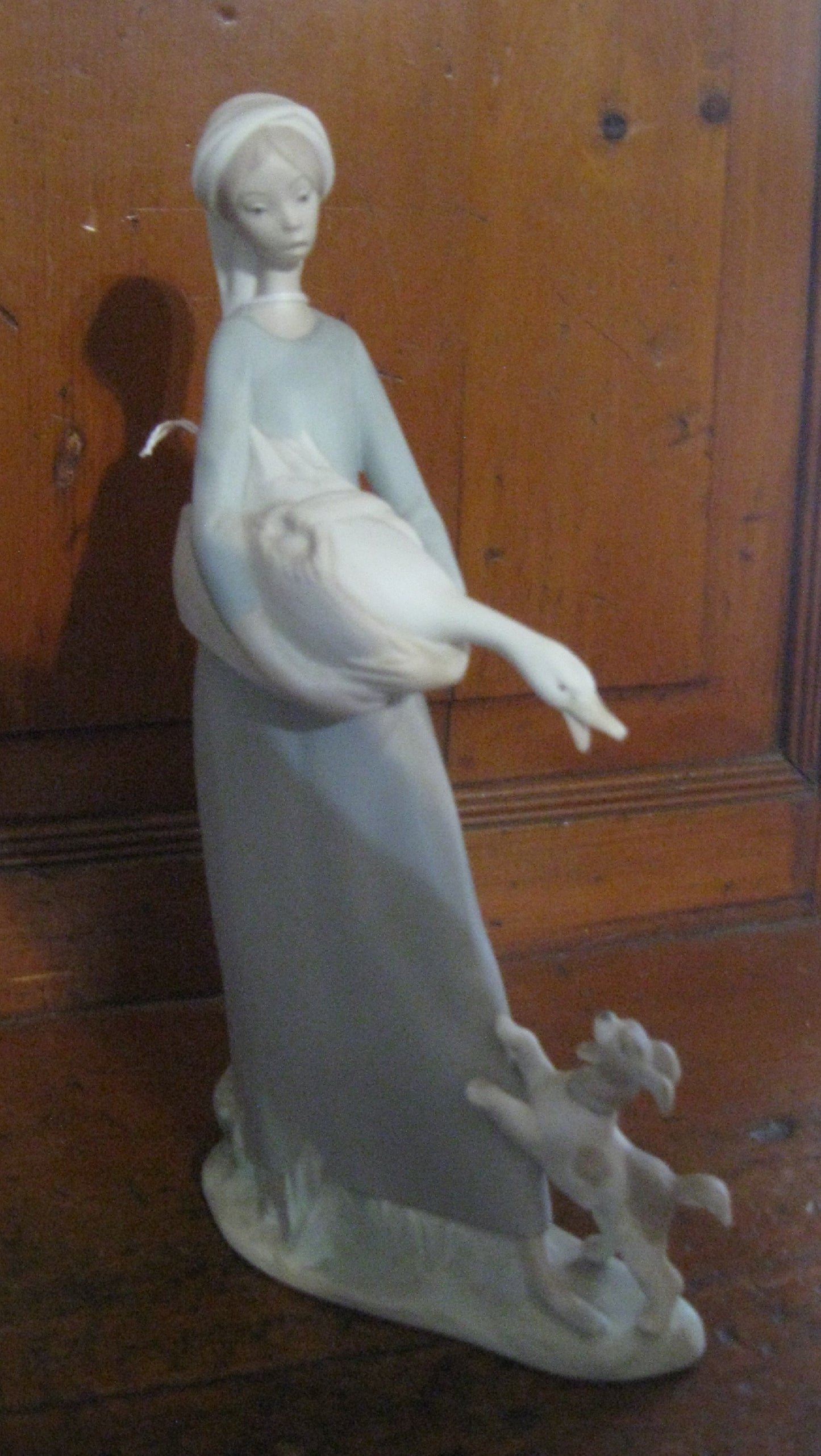 Lladro "Girl with Goose and Dog" #4866