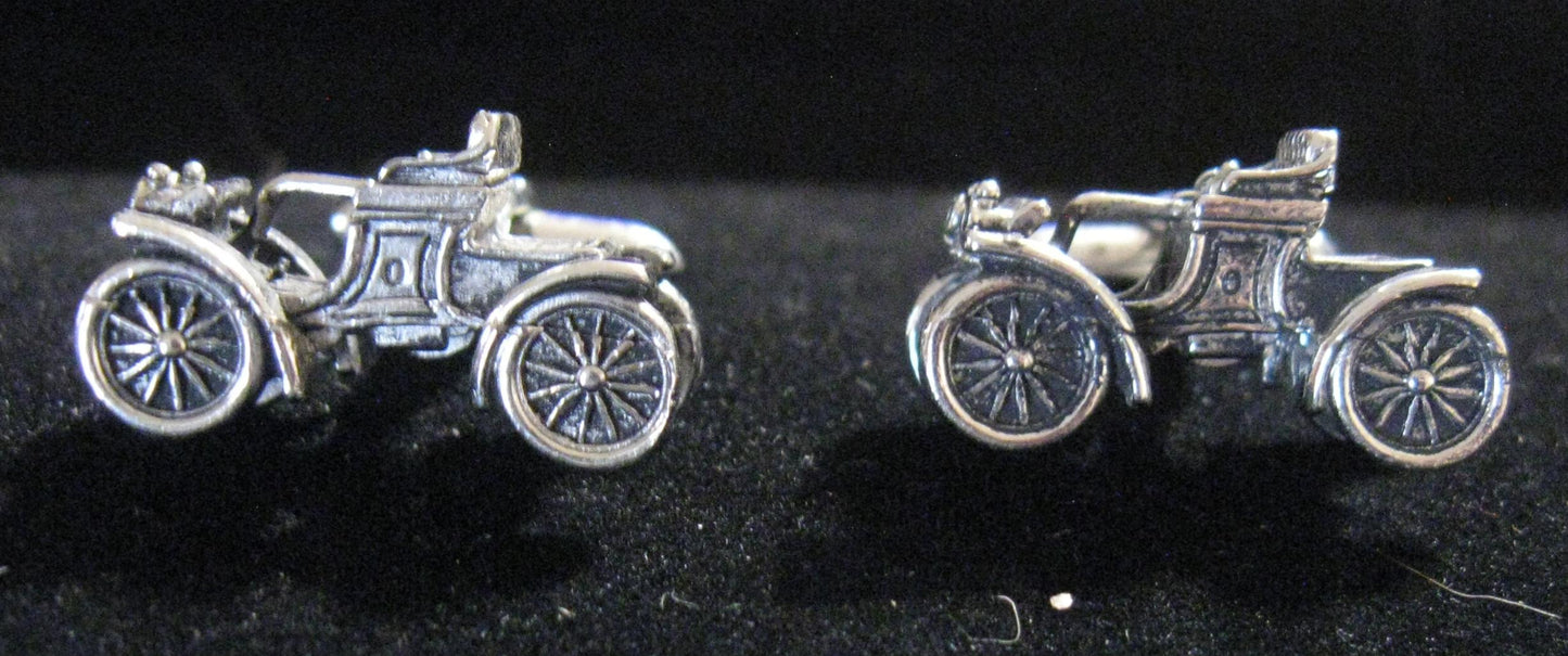 Vintage Jalopy Car Cufflinks