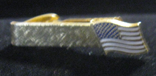 American Flag Tie Clip