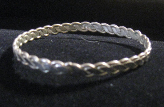 Braided Bangle Bracelet