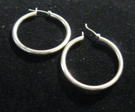 Sterling Silver Hoop Earring